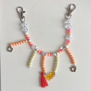 Y2K Handmade Beaded Purse Charm